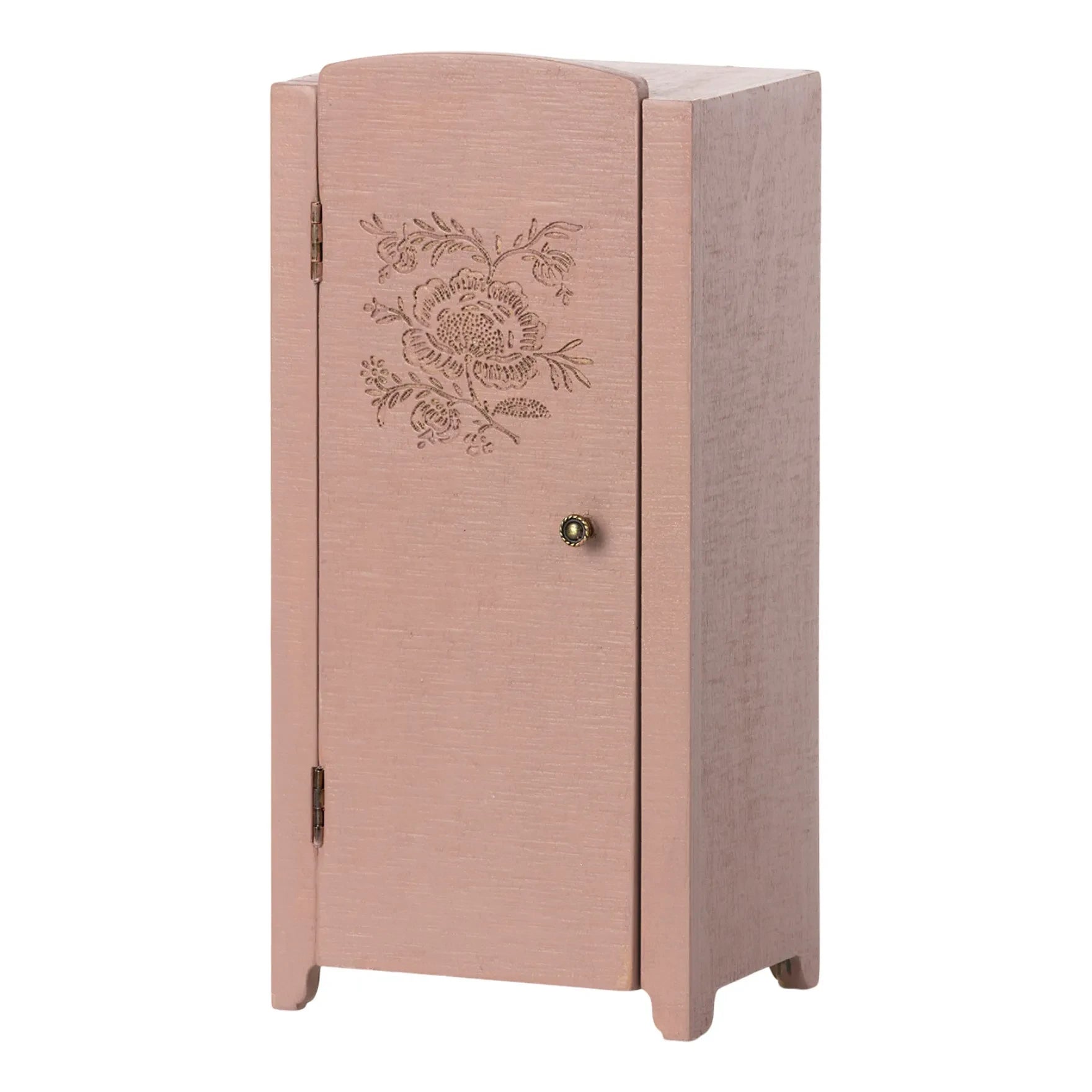 Maileg – Mini Holz Kleiderschrank | Rosa