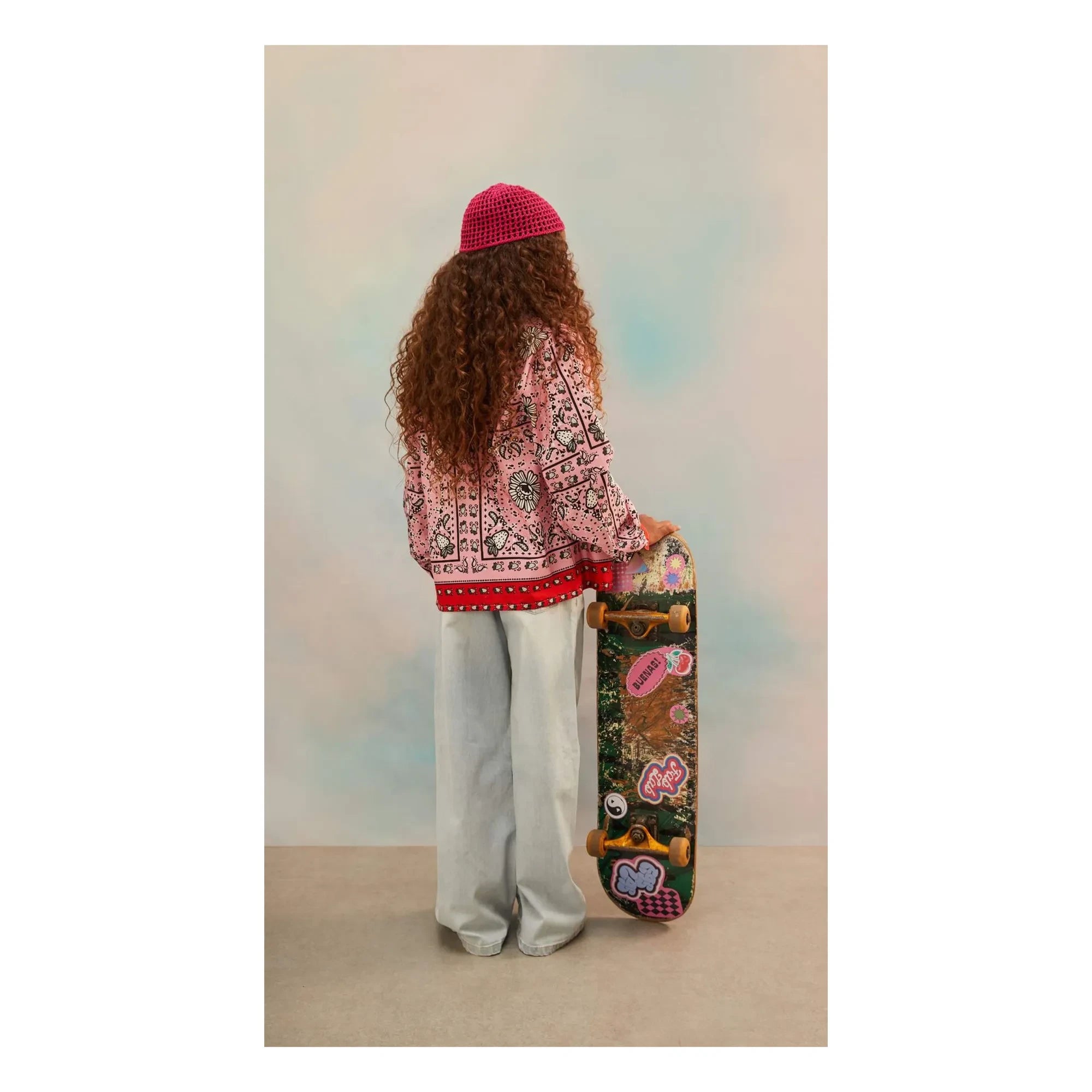 Fabula - Rosa Bandana Hemd