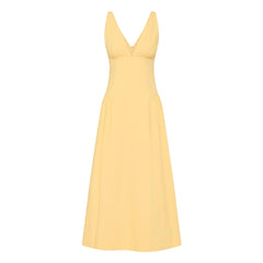 Posse - Lindie Baumwollkleid | Gelb