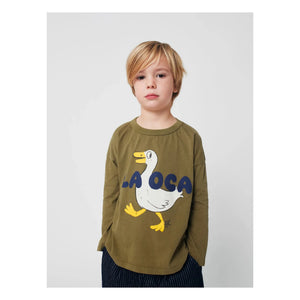 Bobo Choses - Duck T-shirt La OCA Organik pamuk | Haki