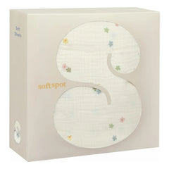 Soft Spot - Organic Cotton Dandelion Fitted Sheet | Off-White