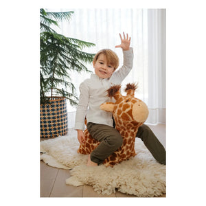 Wild & Soft - Springende Giraffe | Orange