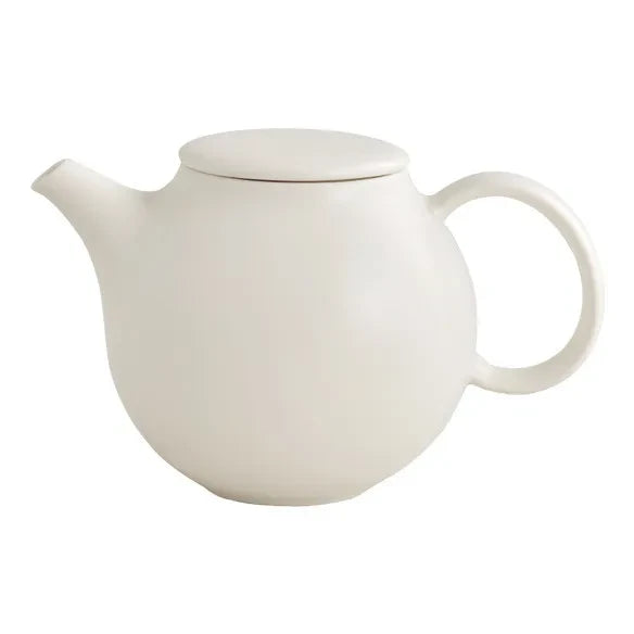 Kinto - Teekanne aus Kieselporzellan - 500 ml | Weiß