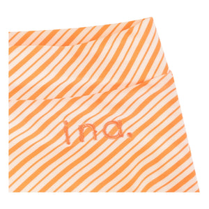 Ina Swim - Lumi Striped Swimsuit Shorts | Coral