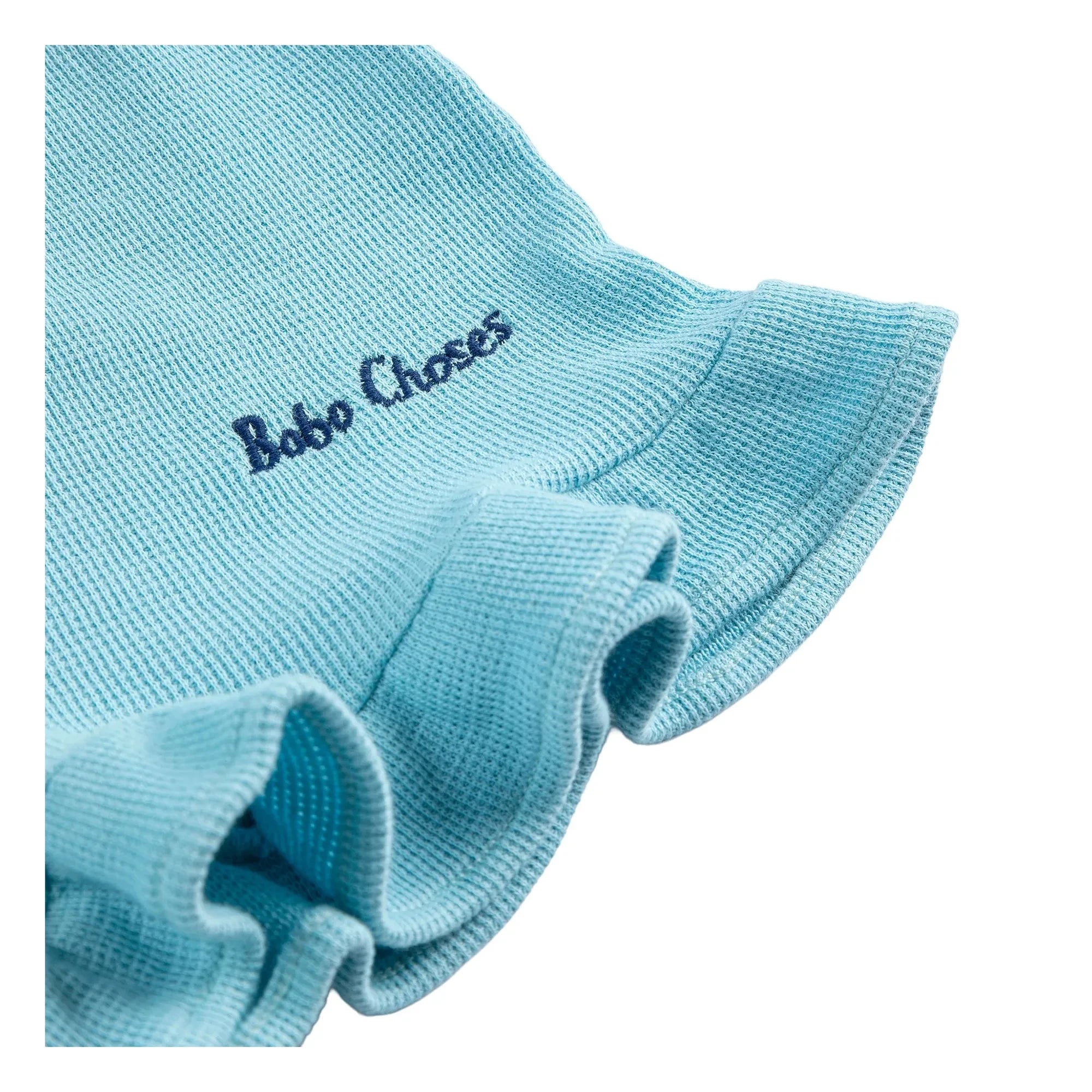 Bobo Choses - Bobo Choses Bio-Baumwoll-Rüschenshorts | Hellblau