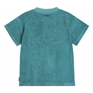 Tumble N'Dry – Morea Oversize T-Shirt aus Bio-Baumwolle | Peacock Blue