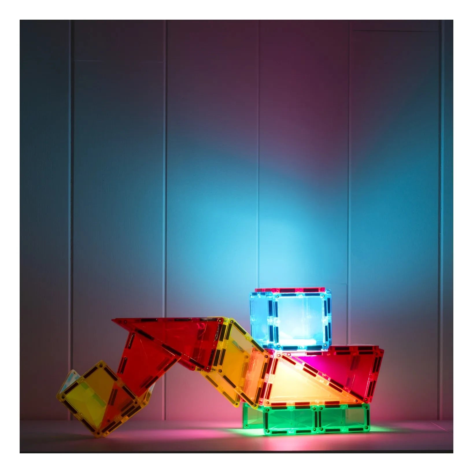 Connetix - Light Rocket Pack - 30 parça | Rainbow