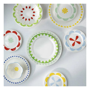 &Klevering - Halk desenli tabaklar - 4'lü set