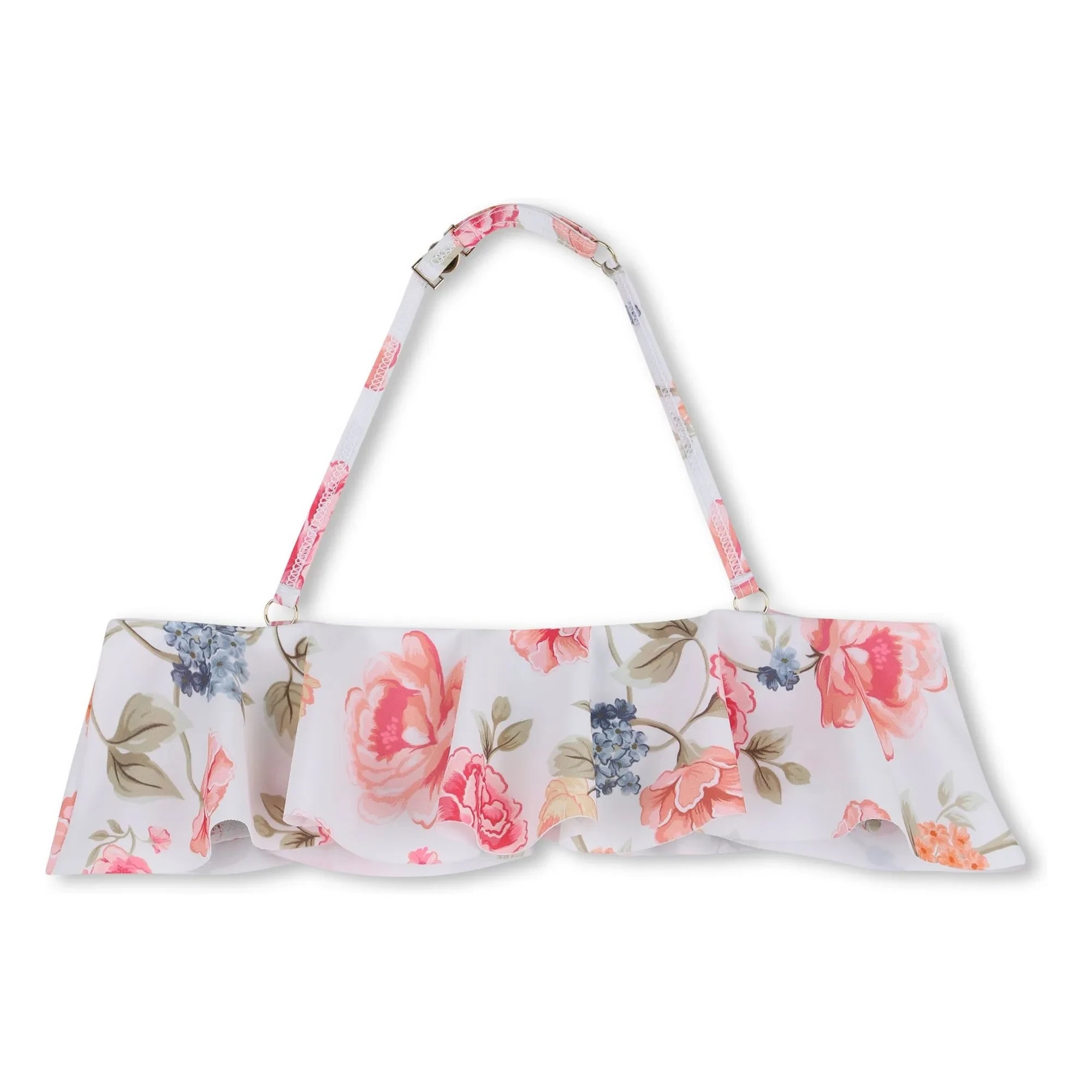 Chloé - Çiçek Desenli Mayo | White