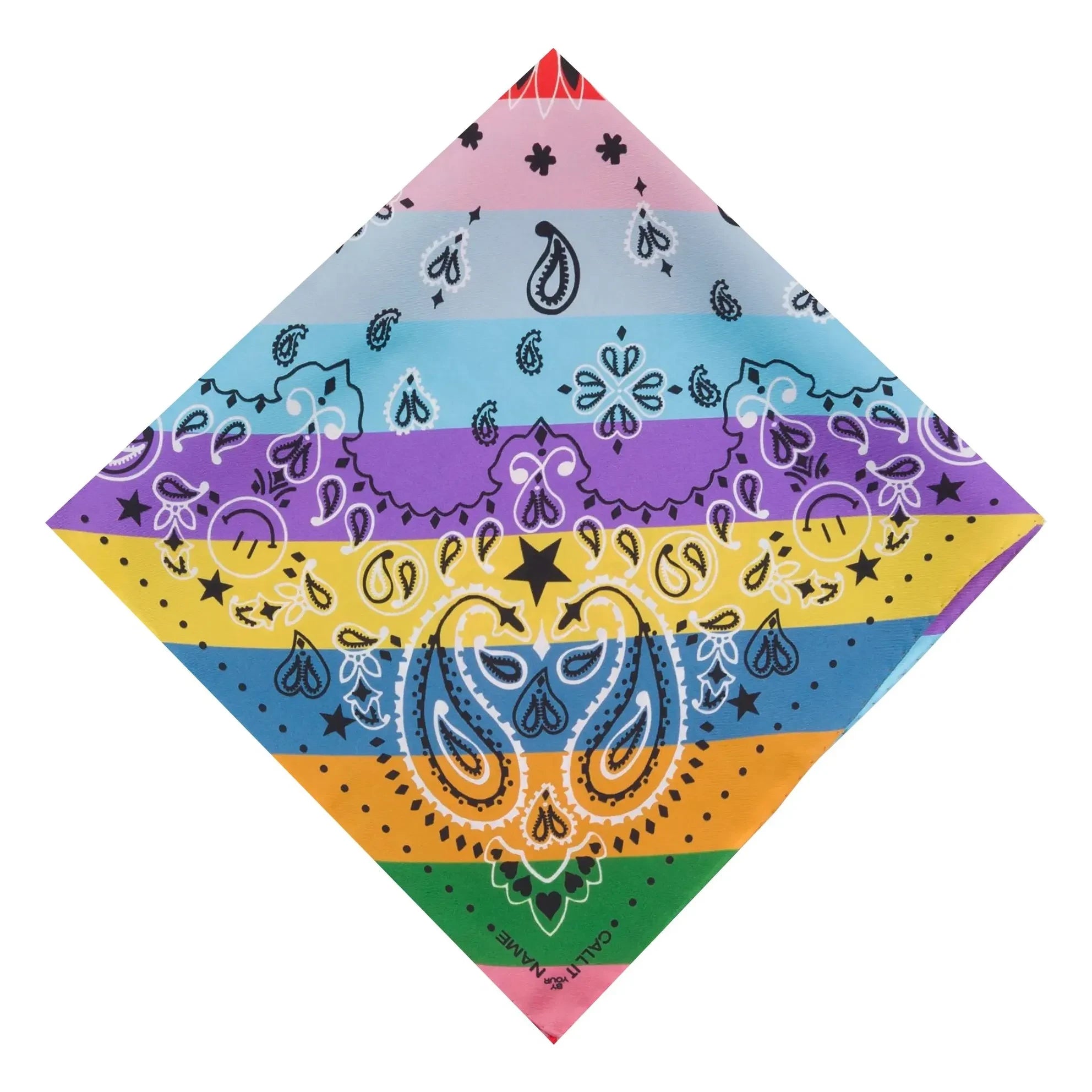 Call it by your name - Bandana Small Rainbow Silk | Mavi