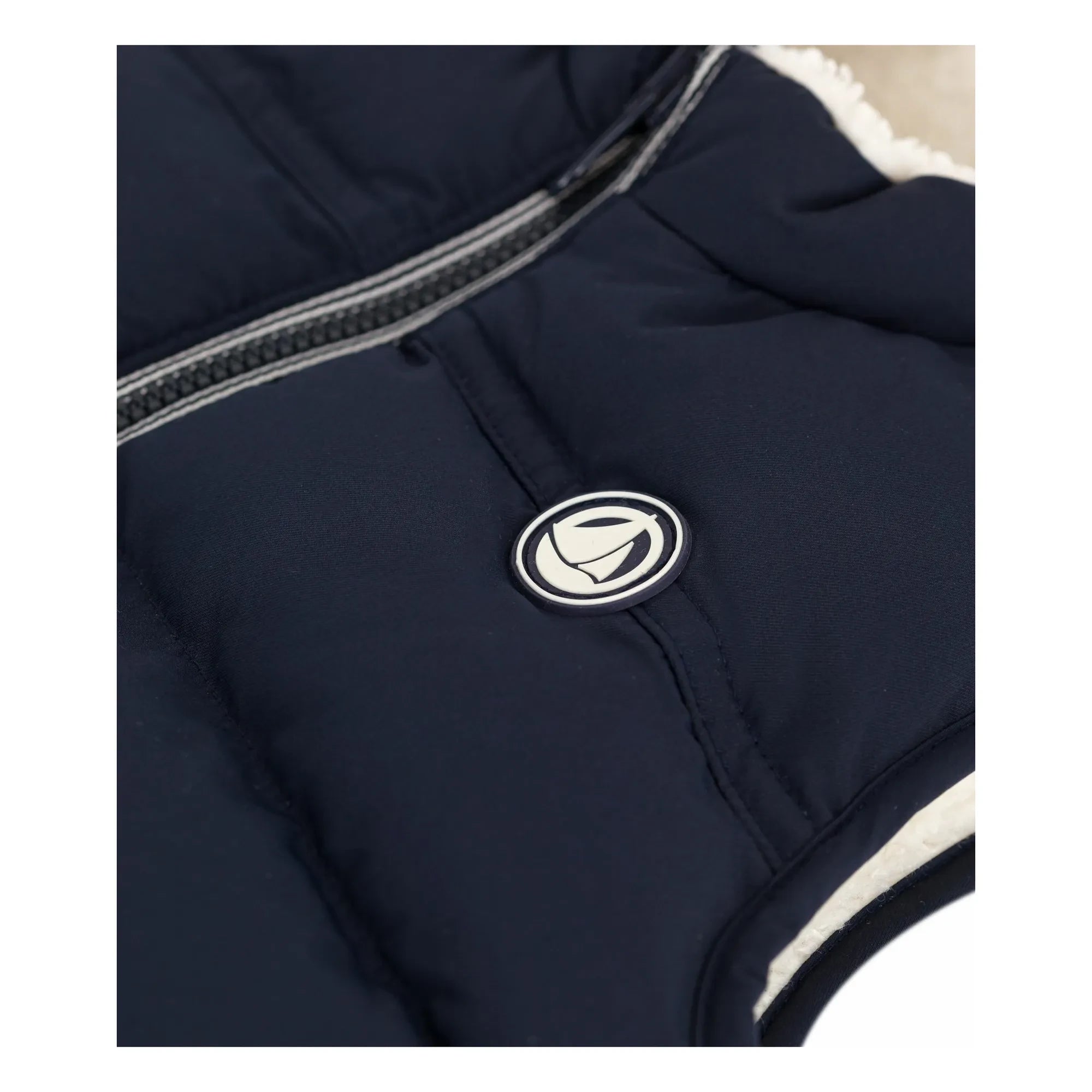 Petit Bateau - Logo Kolsuz Şişme Yelek | Lacivert