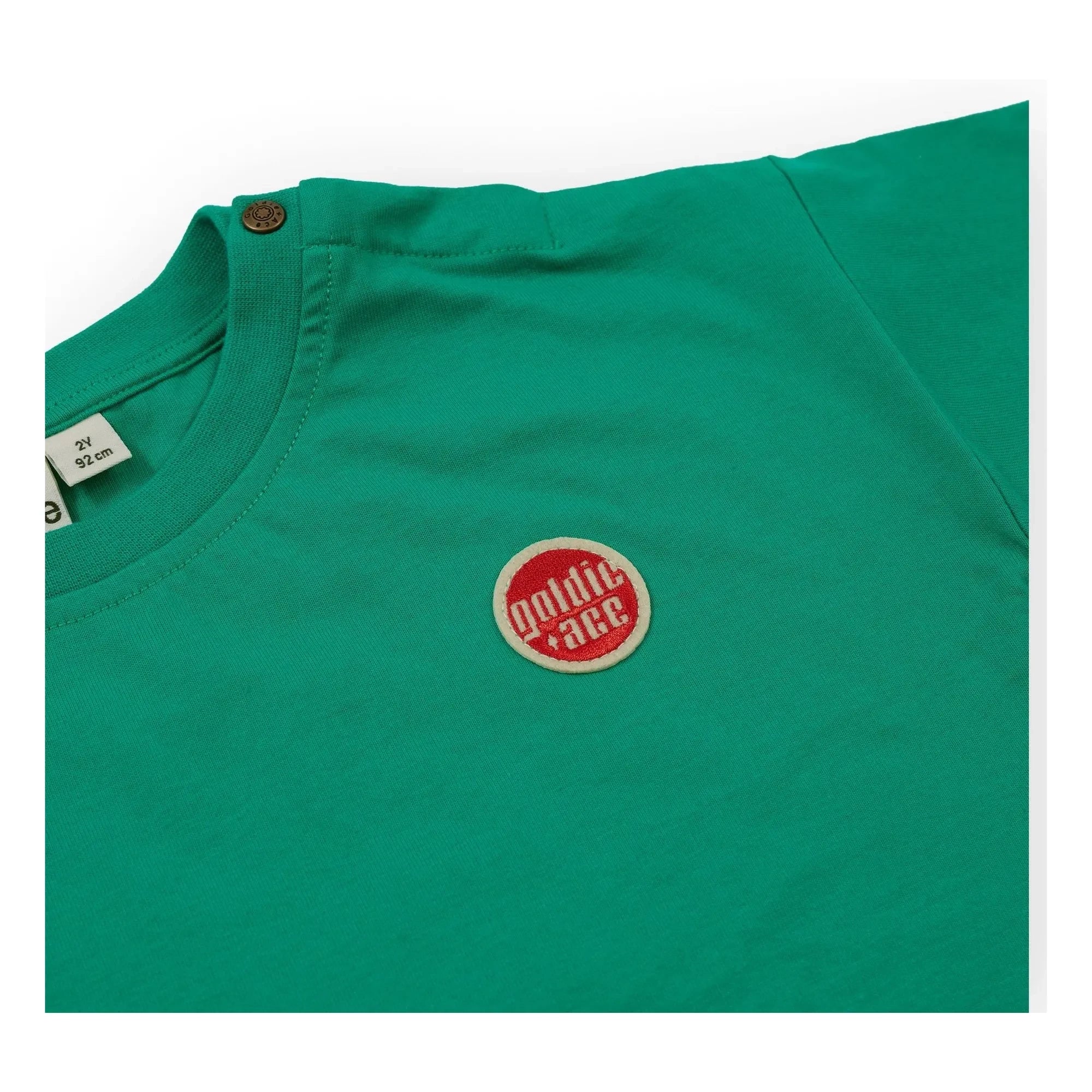 Goldie + Ace – Logo T-Shirt | Grün