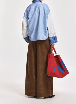 Essentiel Antwerp - Kovid Mix Hemd | Blau