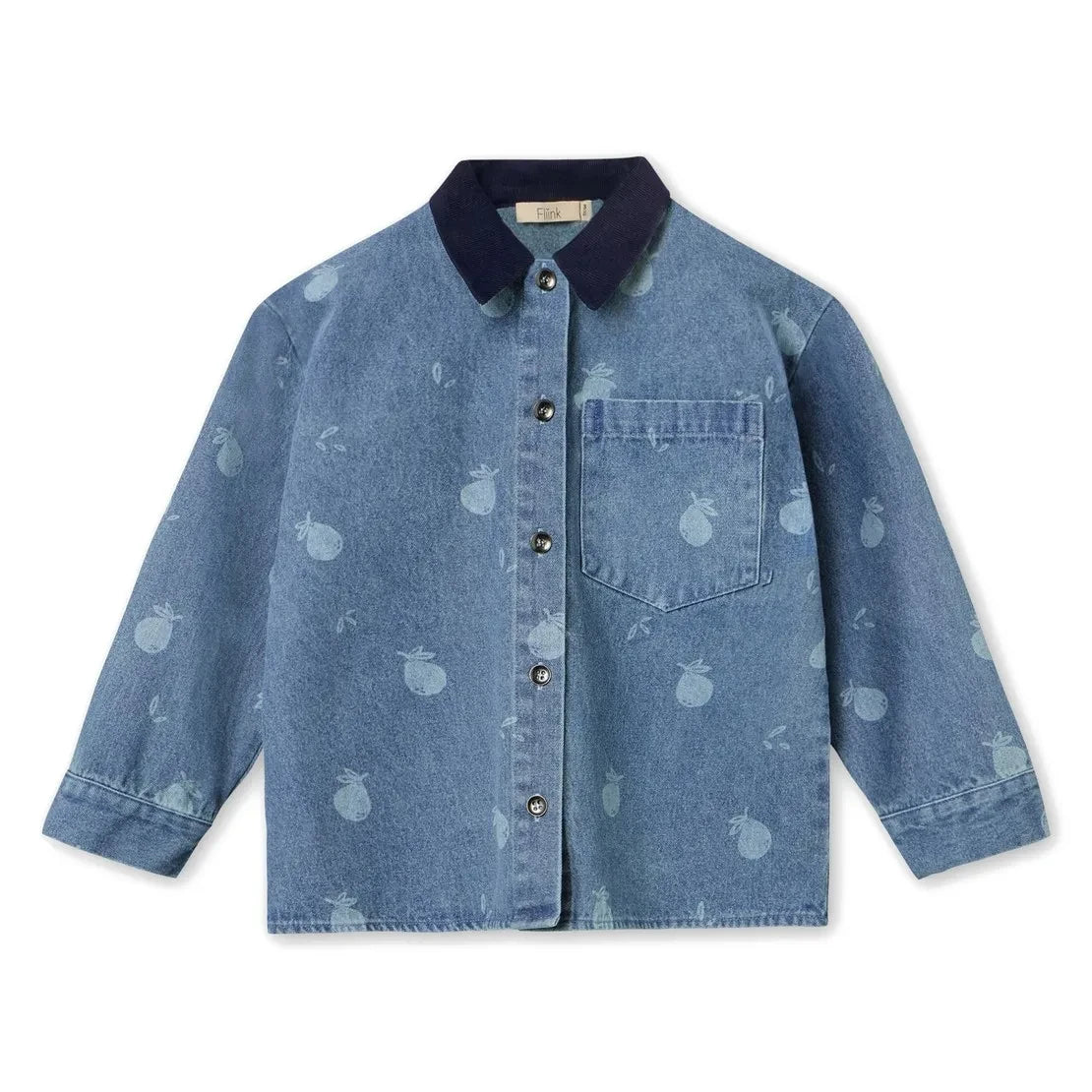 Fliink - Don Denim Gömlek | Mavi