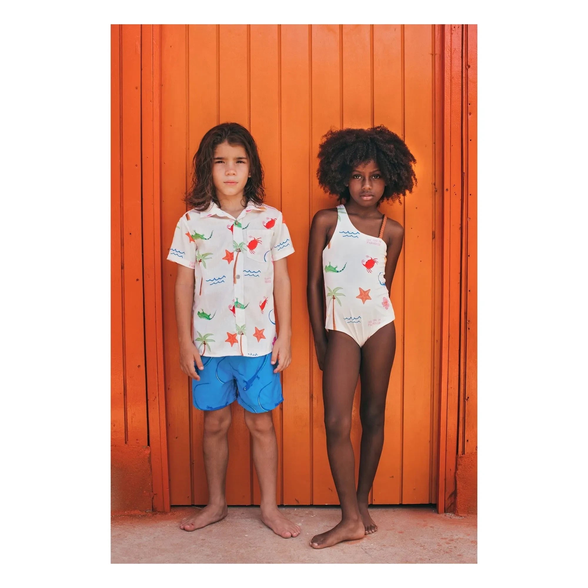 Pepita & Me - Marea Beach Asimetrik Mayo | Ecru