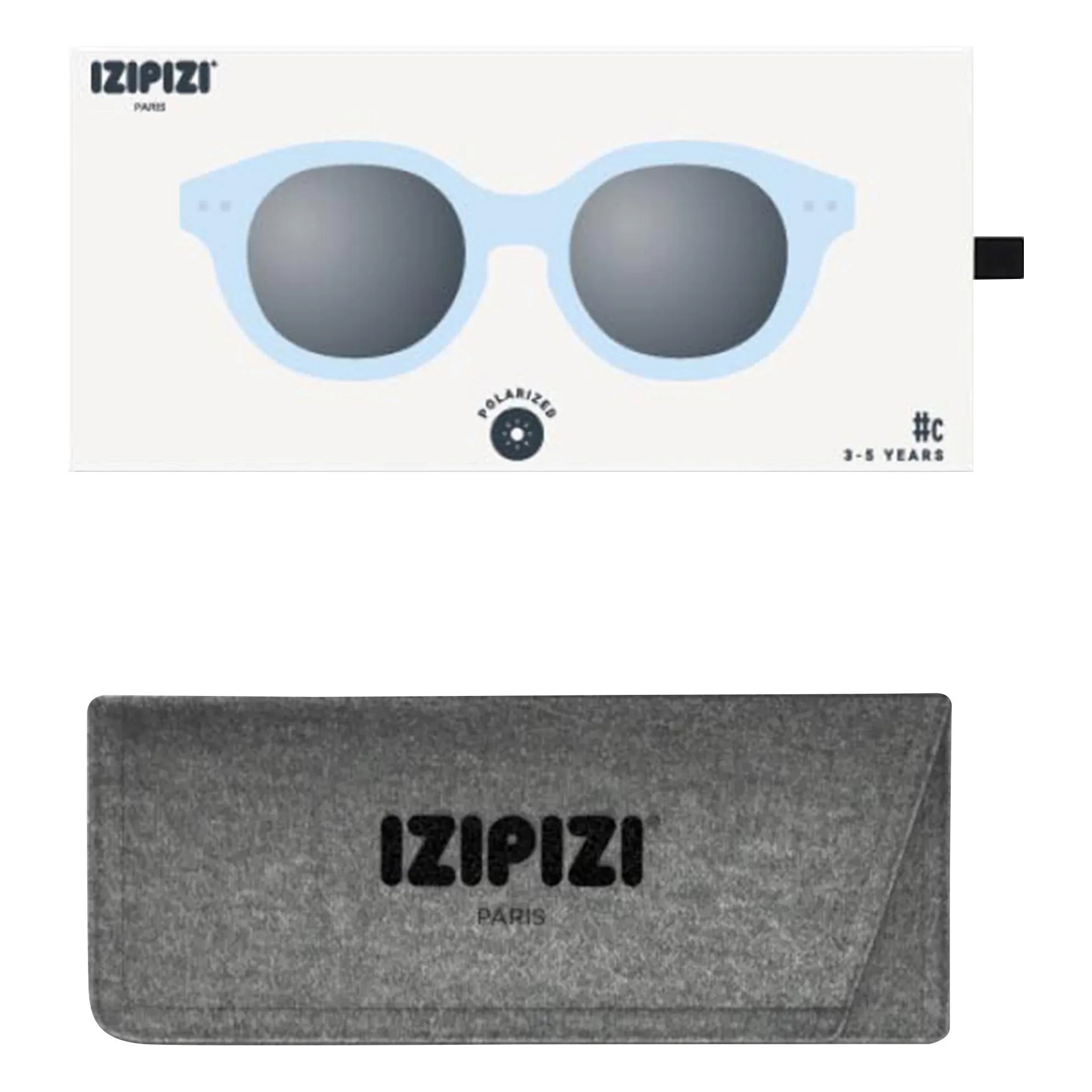 IZIPIZI - #C Sonnenbrille Kinder Plus | Hellblau