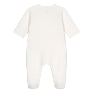 Petit Bateau - Pyjamas Dors Bien Tubique Organik Pamuk | Beyaz