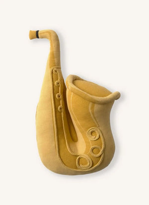 Lorena Canals - Saxophon-Kissen | Gelb