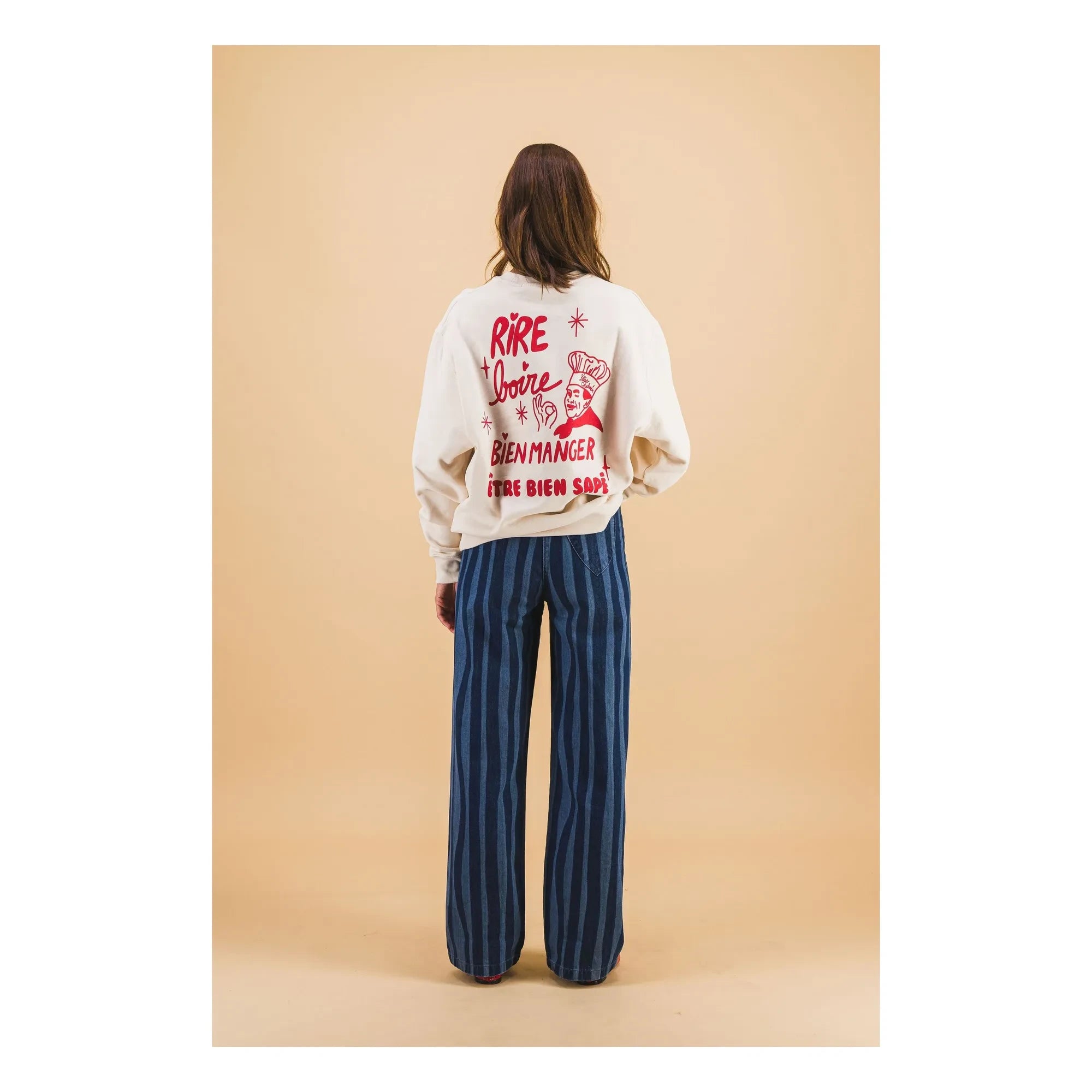 Elise Chalmin - Luigi Pamuk Sweatshirt | Ecru