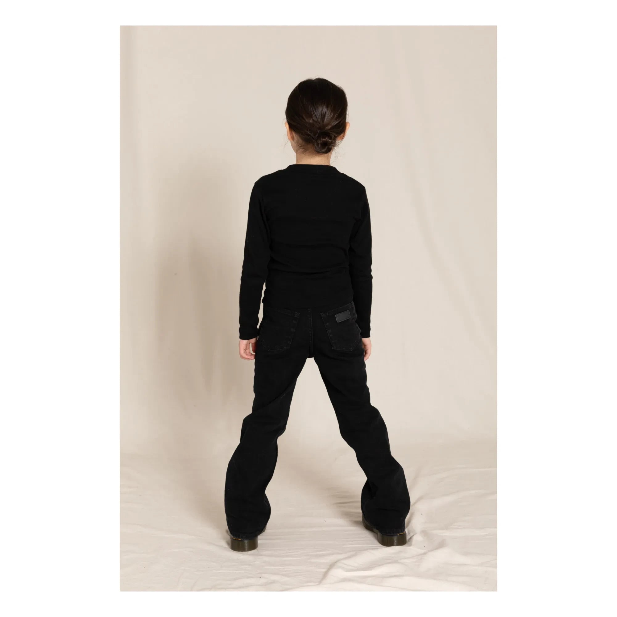 Finger in the nose - Fiona Schlaghose Jeans | Dunkles Schwarz