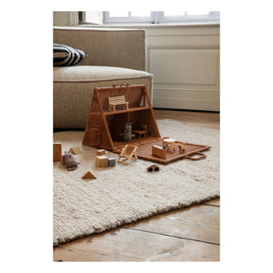 Ferm Living Kids - Örgü Rattan Ev