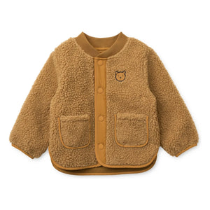 Liewood - Lora Ourson Geri Dönüştürülmüş Elyaf Sherpa Ceket | Kahverengi