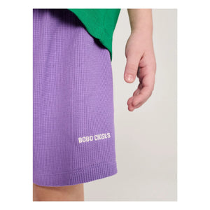 Bobo Choses - Krokodil-T-Shirt und Shorts aus Bio-Baumwolle | Grün