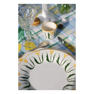Denise - Fan Fan Plate | Yellow