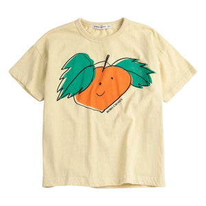 Bobo Choses - Turuncu organik pamuklu T-shirt | Sarı