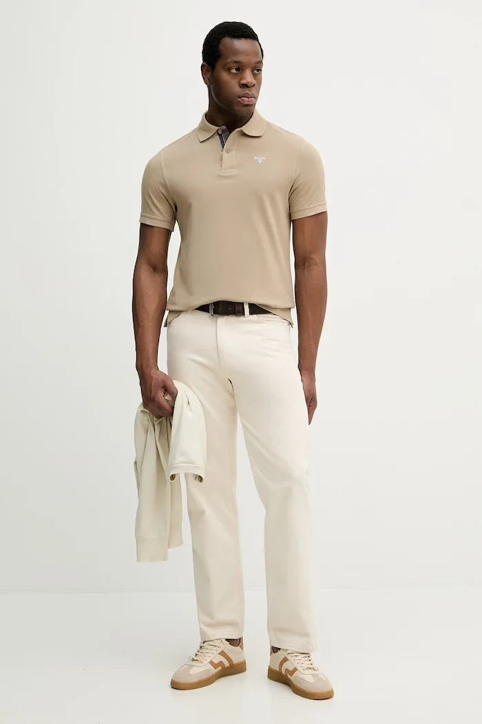 Barbour pamuklu erkek polo yaka tişört