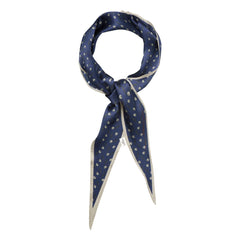 Becksöndergaard - Hearta Tulip Diamond Schal | Marineblau