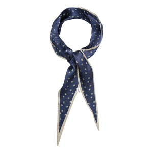 Becksöndergaard - Hearta Tulip Diamond Schal | Marineblau