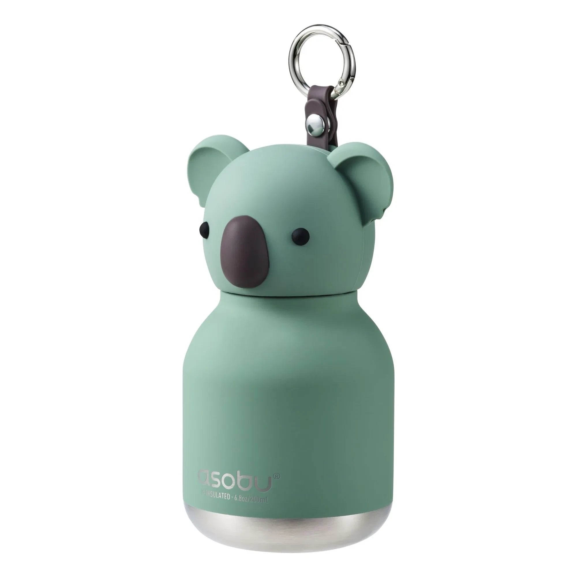 Asobu - Koala paslanmaz çelik mini matara | Gri