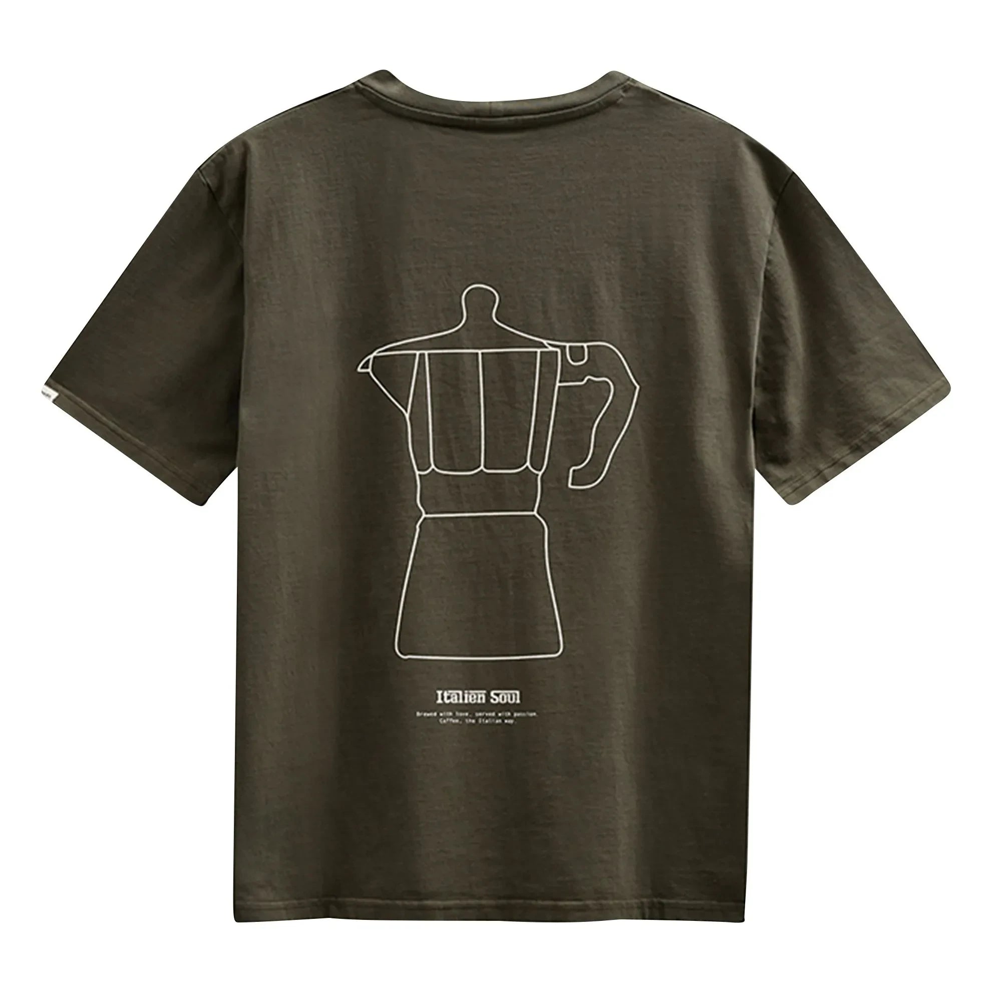 Anerkjendt - Akvillads Italian T-Shirt | Dark Green