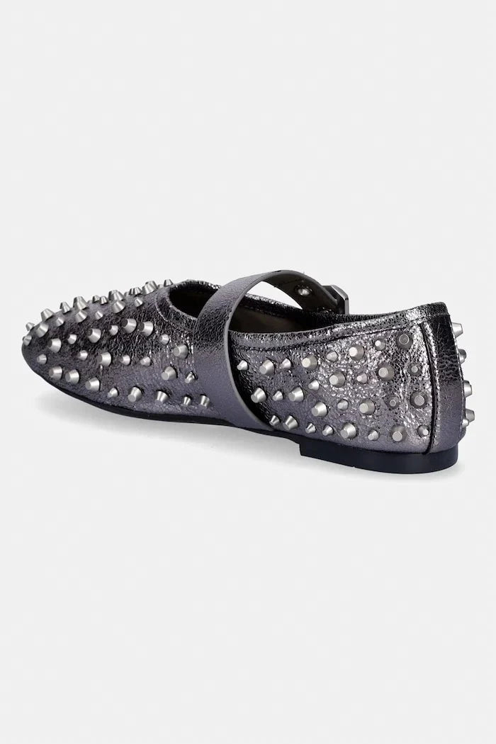 AllSaints Sabine Stud Shoe Deri Balerin