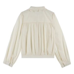 Emile et Ida - Bestickte Bluse Charline | Creme