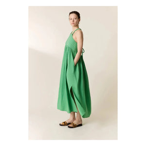 Leon & Harper - Romee organic cotton dress | Aqua green