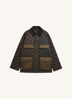 Barbour - Bedale SugarLump Quilted Jacket | Khaki