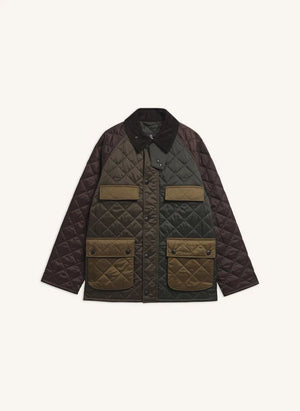 Barbour - Bedale SugarLump Quilted Jacket | Khaki