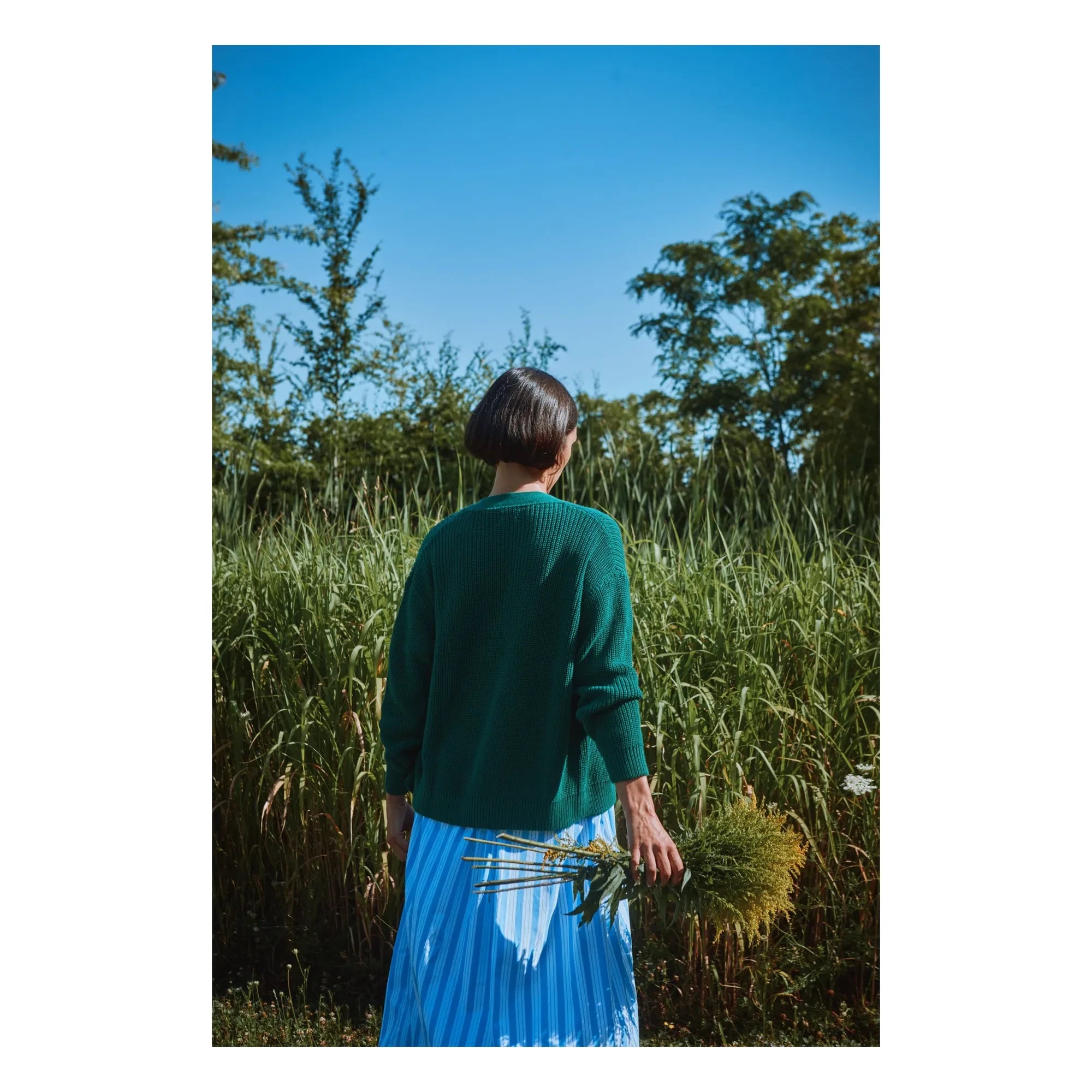 Poudre Organic - Cardigan Mate | Yeşil