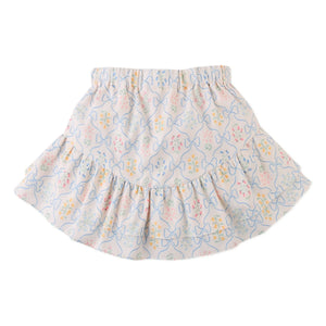 Gingersnaps - Theresa Ruffle Detailed Short Skirt | Ecru
