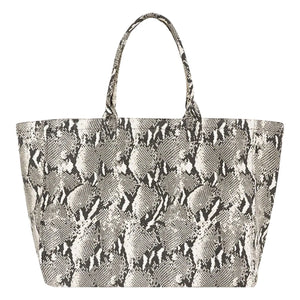 Anine Bing - Léo Python Tote Bag | Grau