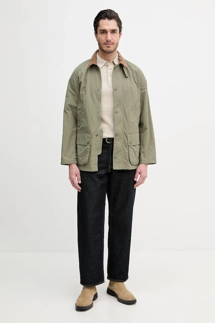 Barbour Muston Keten Yakalı Tişört