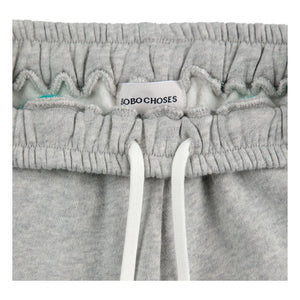 Bobo Choses - Organik Pamuklu Saç Bandı Jogger | Heather gri