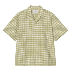 Carhartt WIP - Carreaux S/S Kander Gömlek | Sarı yeşil