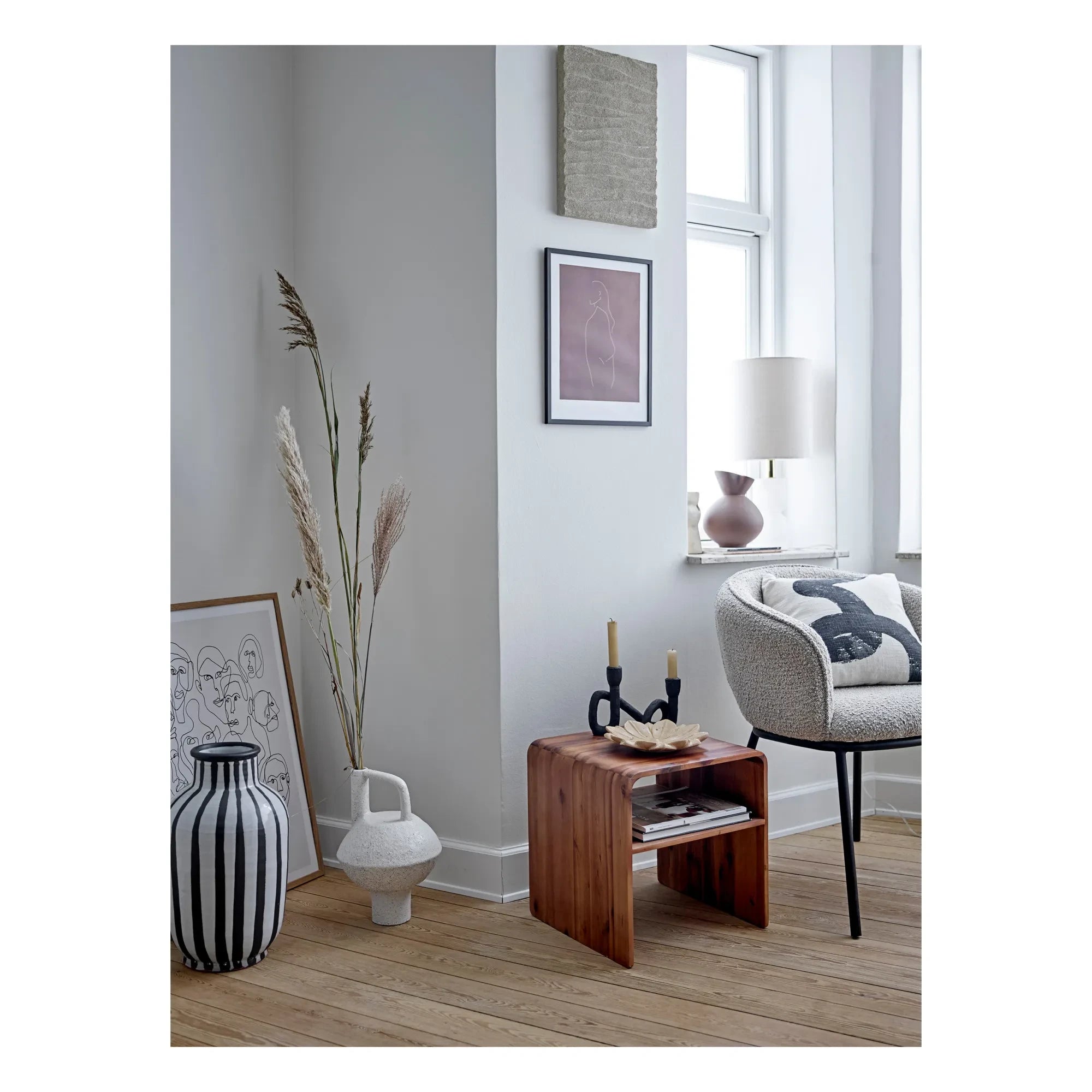 Bloomingville - Nicita Stoneware Vazo | Hazel
