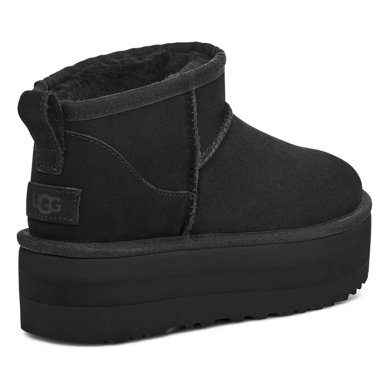 UGG - Classic Mini Lined Platform Boots | Black