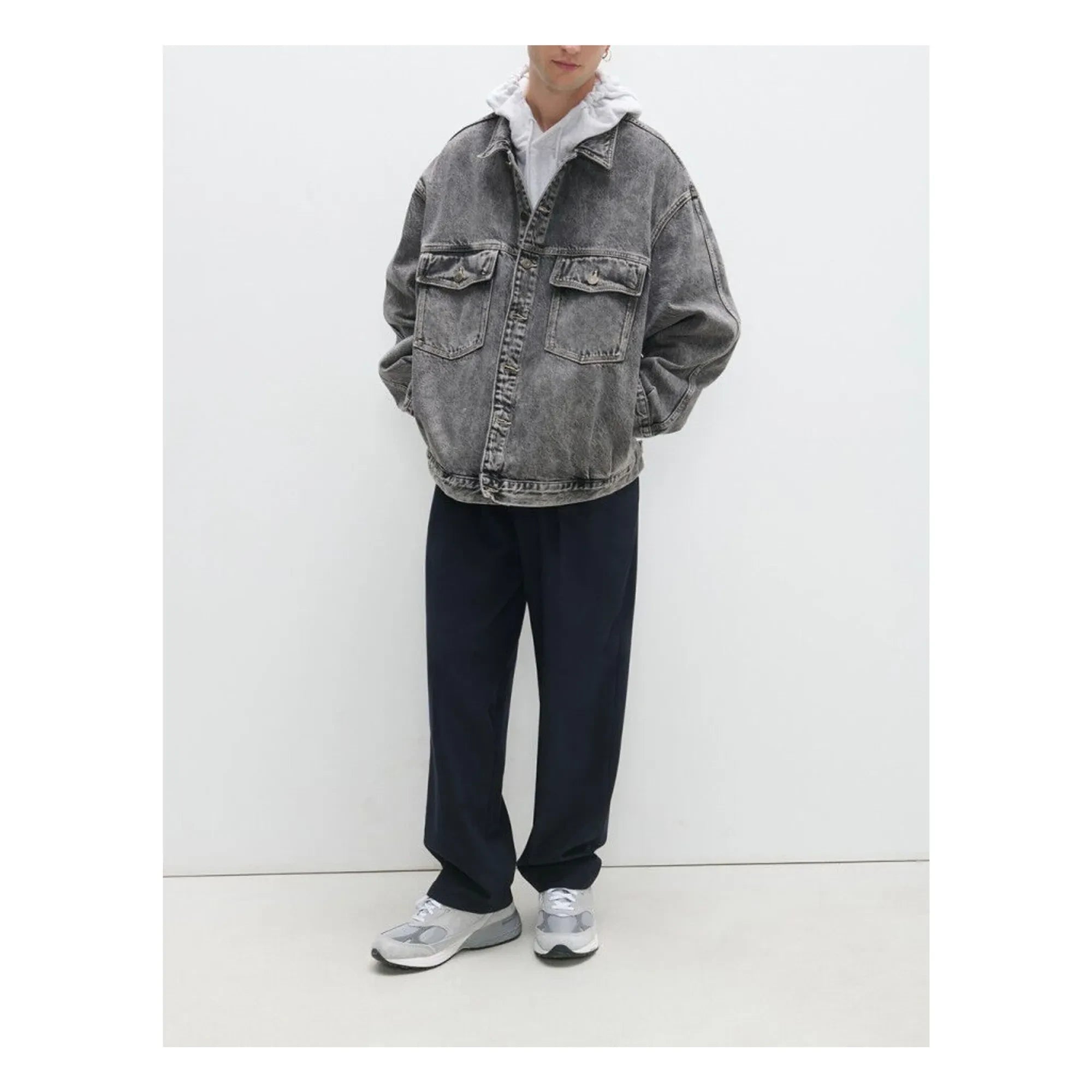 American Vintage - YopDay-B Cotton Jackets | Dark Heather Gray