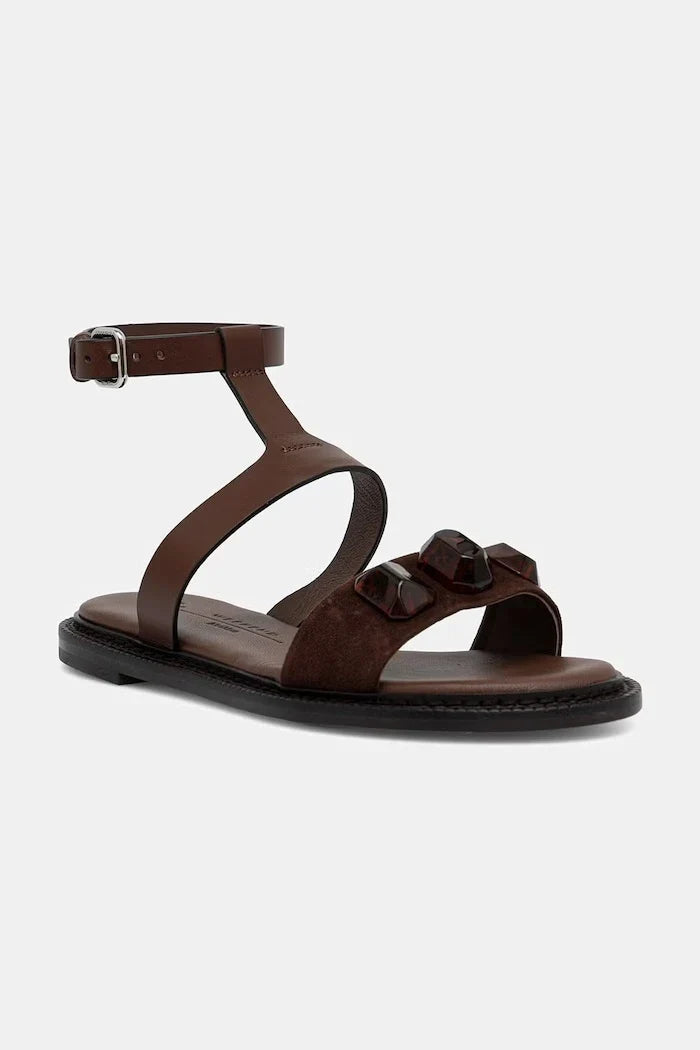 Weekend Max Mara Kadın Deri Sandalet Wkaasta