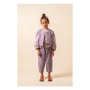 birinit - Loose Fit Vintage Organic Cotton Gaze Pants | Beige